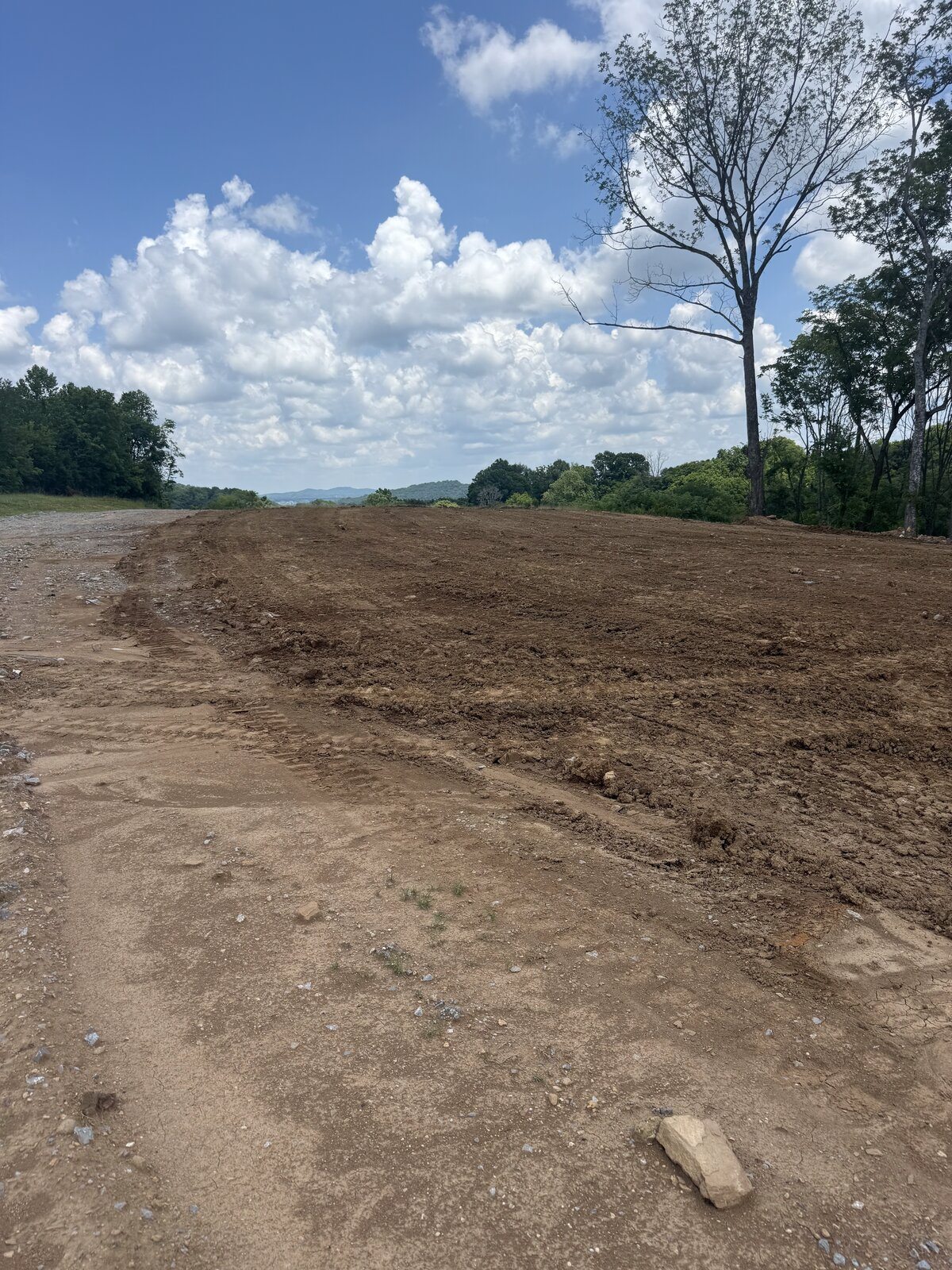 Site preparation, Middle Tennessee